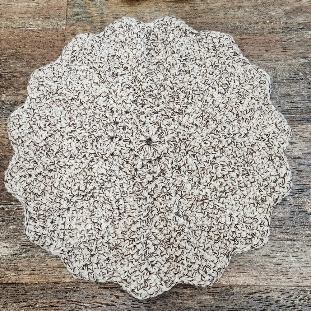 Handmade 4 Crochet Placemats